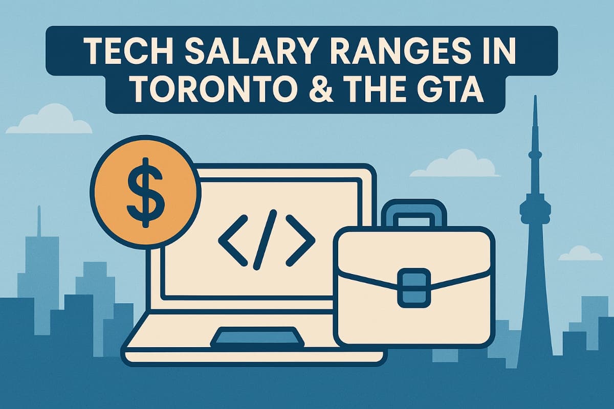 Tech Salary Ranges in Toronto & the GTA (2025) Tech Salary Ranges in Toronto & the GTA (2025)